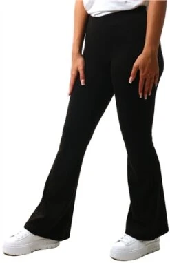 Only Black / Black Fever Flared Trousers
