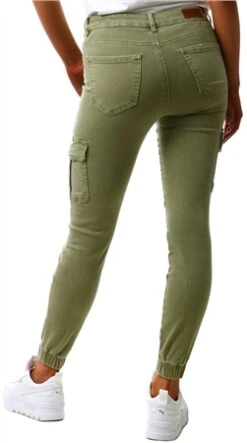 Only Green / Oil Green Missouri Regular Cargo Trousers -Deals The Lush Dresses Store 18384 3
