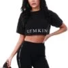 Gym King Black Sport Taped Tee