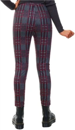 Missi London Red Check Tarten Trouser -Deals The Lush Dresses Store 20932 3