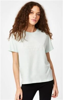Jack Wills Mint Forstal Boyfriend Logo T-Shirt