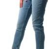 Veromoda Light Blue Denim Joana High Waist Ankle Mom Jeans