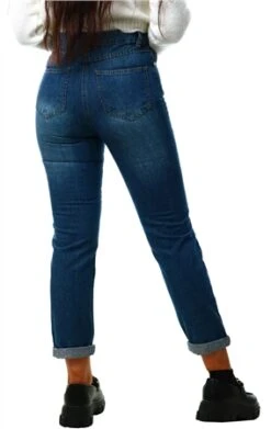 Parisian Blue Ripped Jeans -Deals The Lush Dresses Store 23161 3