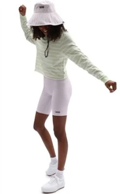 Vans Lavender Fog Flying V Legging Shorts -Deals The Lush Dresses Store 24184 2