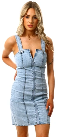 Only Blue / Light Blue Denim Atlas Denim Dress