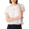 Champion White Multicolour Tape Boxy T-Shirt