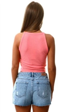 Only Blue / Light Blue Denim Texas Life Reg Denim Shorts -Deals The Lush Dresses Store 25241 3