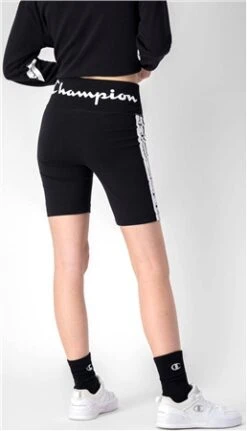 Champion Black Branded Tape Leg Design Biker Trunks -Deals The Lush Dresses Store 25489 3