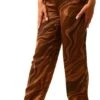 Vila Demitasse Satin High Waisted Trousers