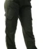 Parisian Rosin Multi Pocket Wide Leg Cargo Trousers