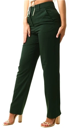 Veromoda Pine Grove Straight Fit High Rise Trousers