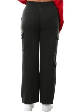 Vivichi Black Cargo Straight Leg Joggers -Deals The Lush Dresses Store 26789 3