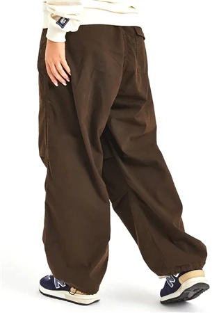 Harper & Lewis Brown Parachute Pants 4 Harper & Lewis Brown Parachute Pants - Image 4
