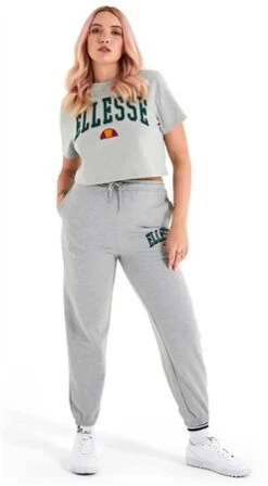 Ellesse Grey Marl Mondo Crop T-Shirt -Deals The Lush Dresses Store 27260 2