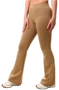 Only Brown / Tigers Eye Fever Flared Trousers