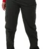 Parisian Black Multi Pocket Wide Leg Cargo Trousers