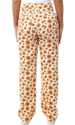 Forever Denim Daisy Print Wide Leg Jean -Deals The Lush Dresses Store 27529 3