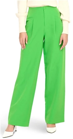 Only Green / Vibrant Green Maia Wide Leg Fit Trousers