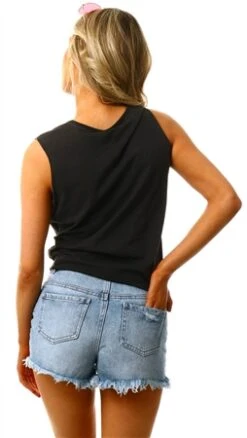 Only Blue / Medium Blue Pacy Hw Denim Shorts -Deals The Lush Dresses Store 27968 3