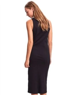 Veromoda Black / Black Slim Fit O-Neck Long Dress -Deals The Lush Dresses Store 27980 3