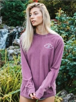 Bleubird Berry Long Sleeve Tee