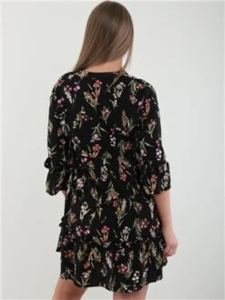 Veromoda Black/Mila Short Floral Easy Dress -Deals The Lush Dresses Store 28264 3