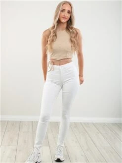Only White / White Royal Hw Skinny Fit Jeans -Deals The Lush Dresses Store 28364 2