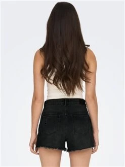 Only Black / Washed Black Pacy Hw Denim Shorts 7 Only Black / Washed Black Pacy Hw Denim Shorts -Deals The Lush Dresses Store 28417 3