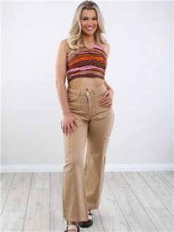 Only Beige / Nomad Vox Hw Str Cargo Pant -Deals The Lush Dresses Store 28494 2