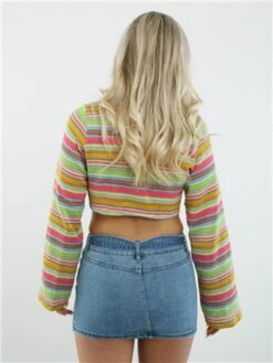 Saint Genies Multi Tie Front Crochet Top -Deals The Lush Dresses Store 28526 3