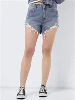Noisy May Medium Blue Denim Drew Festival Shorts -Deals The Lush Dresses Store 28561 2