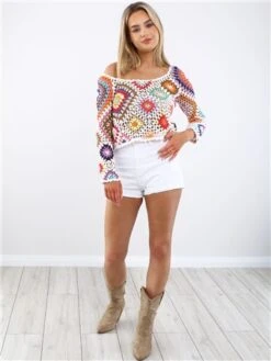Brave Soul White High Rise Mini Denim Shorts -Deals The Lush Dresses Store 28684 2