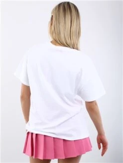 Pieces Bright White Barbie Squad Tee -Deals The Lush Dresses Store 28691 3