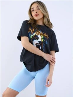 Amplified Charcoal Def Leppard Hysteria