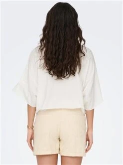 Only Cloud Dancer Lucy Life Crop S/S Wings Top Box -Deals The Lush Dresses Store 28724 3