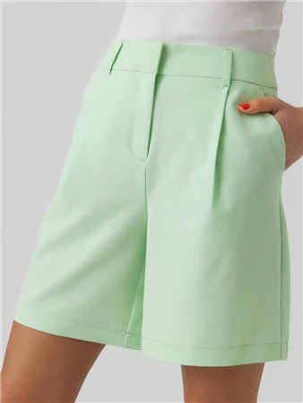 Veromoda Green / Mist Green Zelda Tailored Shorts 2 Veromoda Green / Mist Green Zelda Tailored Shorts - Image 2