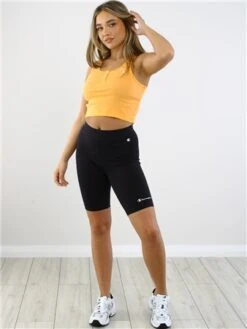 Champion Black C Logo Biker Shorts -Deals The Lush Dresses Store 28796 3