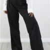 Only Black / Black Malika Detail Pant
