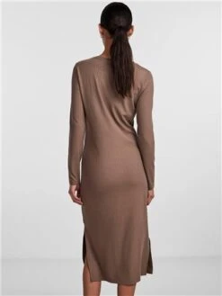 Pieces Fossil Kylie Midi Dress -Deals The Lush Dresses Store 29099 3