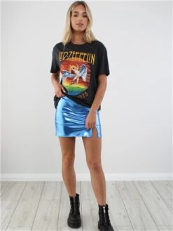 Amplified Charcoal Led Zeppelin Us Tour 1975 -Deals The Lush Dresses Store 29158 2