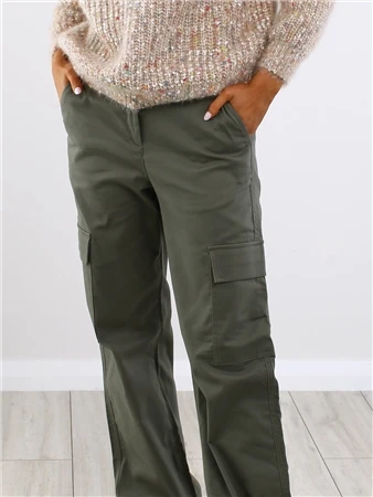 Jjxx Green / Dusty Olive Kendal Cargo Trousers 2 Jjxx Green / Dusty Olive Kendal Cargo Trousers - Image 2
