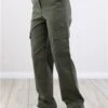 Jjxx Green / Dusty Olive Kendal Cargo Trousers