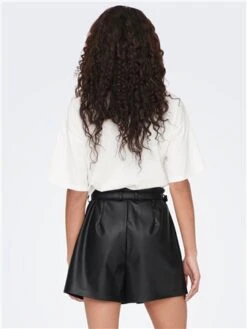 Only Black / Black Heidi Faux Leather Shorts -Deals The Lush Dresses Store 29489 3