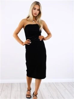 Noisy May Black Alma Fitted Dress -Deals The Lush Dresses Store 29530 2