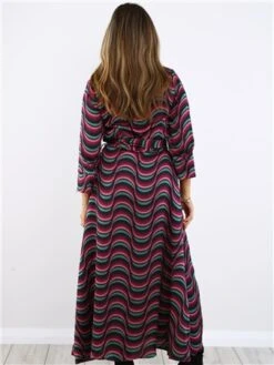 Ax Paris Purple Print Tie Waist Midi Shirt Dress 7 Ax Paris Purple Print Tie Waist Midi Shirt Dress -Deals The Lush Dresses Store 29713 3